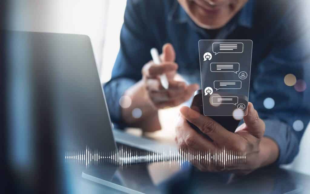 Chatbot,Conversation,Assistant,On,Smartphone,App,Interface,With,Artificial,Intelligence